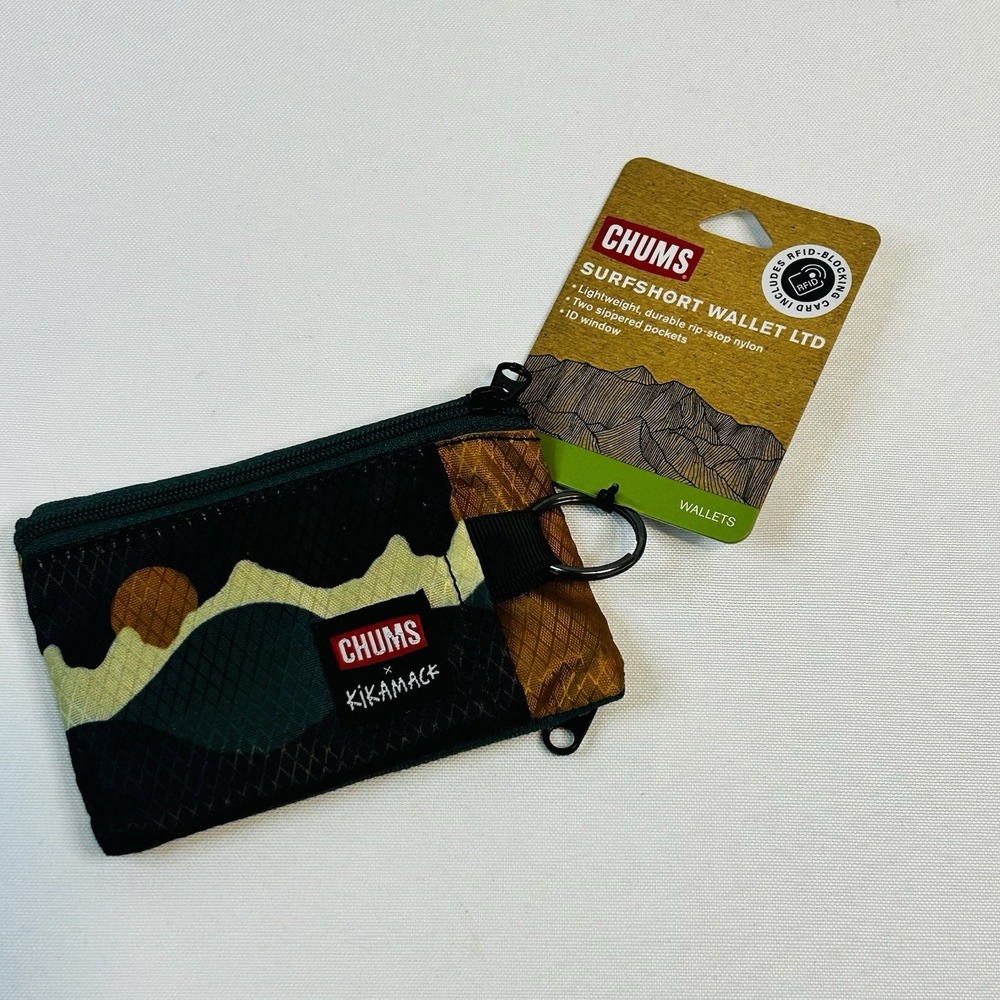 Chums x Kikamack Wallets Surfshort Wallet LTD RFID Blocking Collab